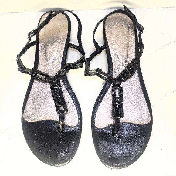 Nine West Strappy Embellished Sandals - Picture 1 of 7